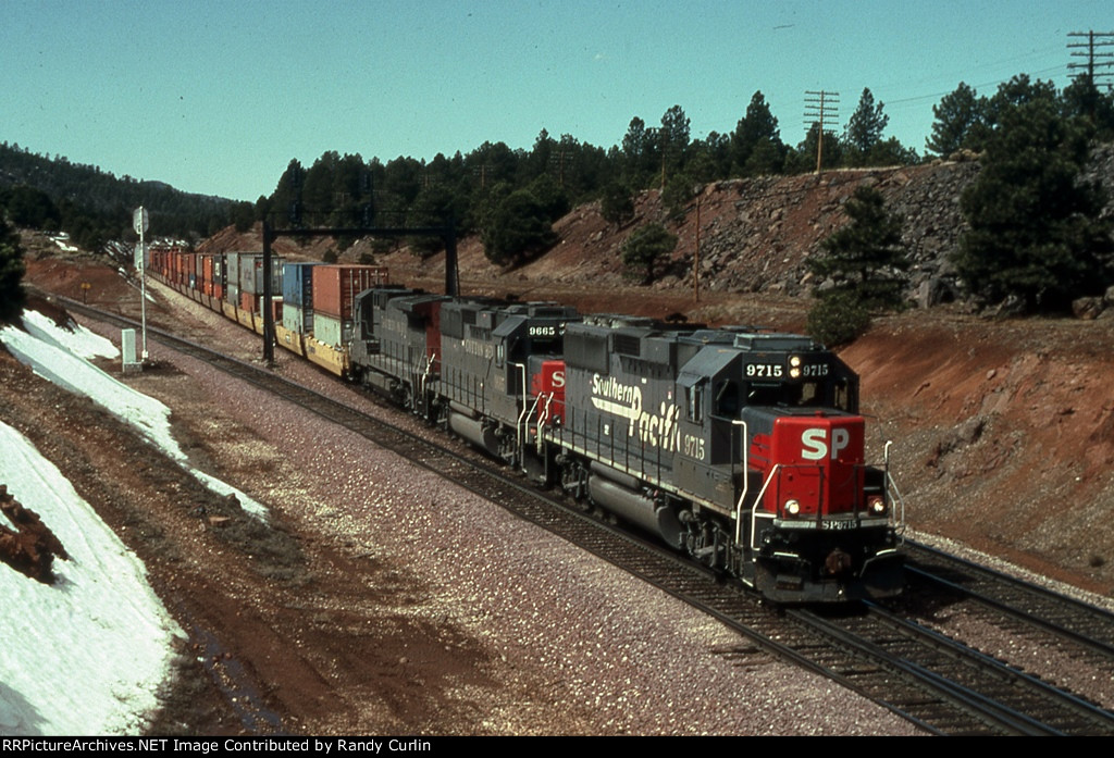 SP 9715 East on ATSF